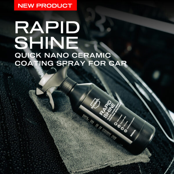 NASIOL – RapidShine – Quick Ceramic Spray – 6 Months – 500ml