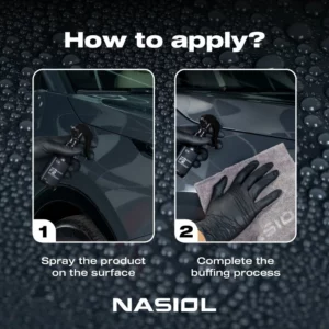NASIOL – Metal Coat – F2 – Nano Ceramic Coating Spray For Bike, Cars, Trucks And Other Surfaces – 1 Year