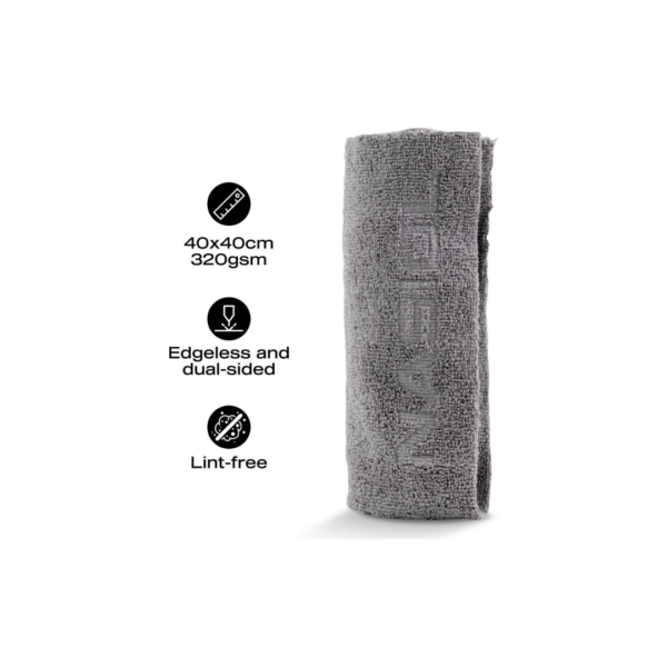 NASIOL – WIPE & BUFF – Interior, Polish & Coating Towel – Microfiber Cloth
