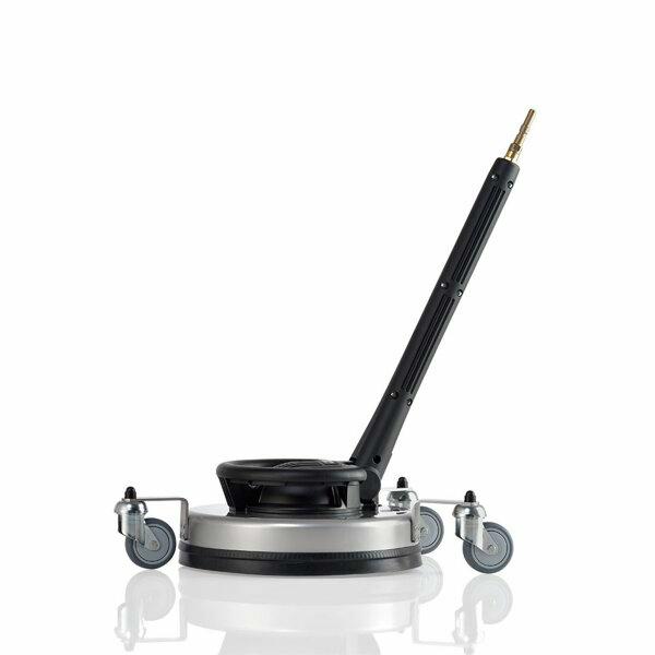 KRÄNZLE - UFO - Round Cleaner - Vloerreiniger RVS (Inox) Met Wielen - D12