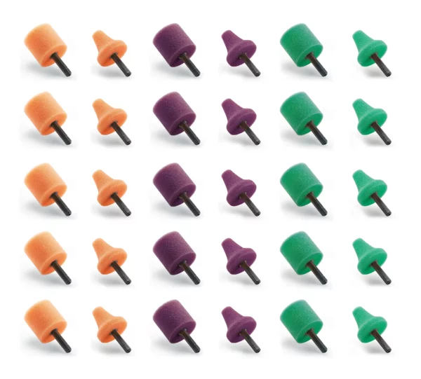 FLEX – PP-Mix 35 HEX VE30 – Set van 30 Polijstkegels voor PXE80