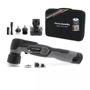 ChemicalWorkz® – EVO Mini Snoerloze Hybride Excentrische Polijstmachine – 30mm – 38mm – 50mm – 400Watt + Draagtas