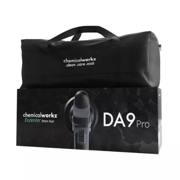 ChemicalWorkz® – DA9 (PRO) Excentrische Polijstmachine – 75mm – 125mm – 750Watt + Draagtas