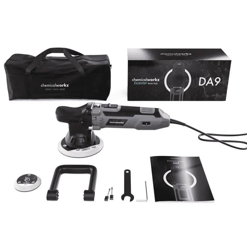 ChemicalWorkz® - DA9 Excentrische Polijstmachine 75mm - 125mm - 700Watt + Draagtas