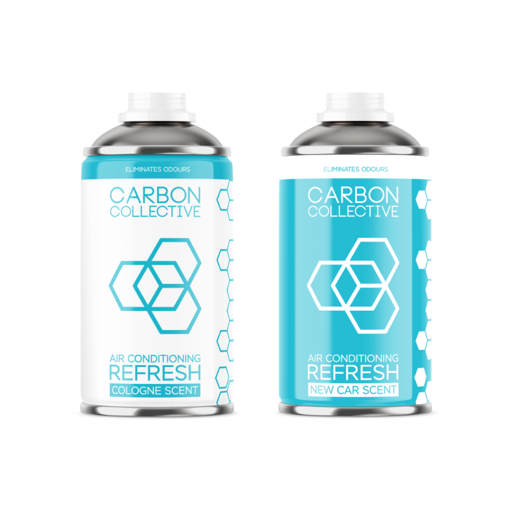 CARBON COLLECTIVE - Air Conditiong Refresh – Odor Eliminator – Geurbom – Cologne / New Car Scent – 57gr