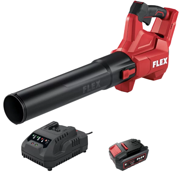 FLEX – GBL 790 18-EC – Auto Droogblazer Draadloos – 790 m³/h – MAX 151km/u + Batterij + Acculader