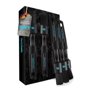 ChemicalWorkz® - Black Boar Brush Set - 3 Items