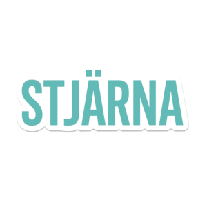 STJÄRNAGLOSS - Sticker Set - STJÄRNA - GLOSS - HJUL