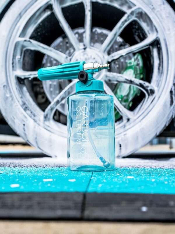 CARBON COLLECTIVE – Ultimate HD Snow Foam Lance – Clear Teal – Transparant Blauw – Diverse Koppelingen