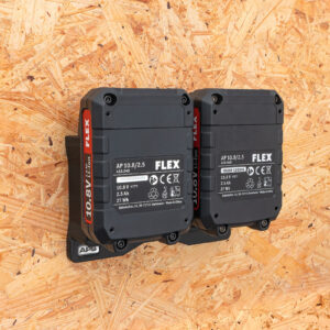 APS – X-ORG HFA10-2 – Batterijhouder met 2 sleuven, geschikt voor Flex 10,8V-batterijen