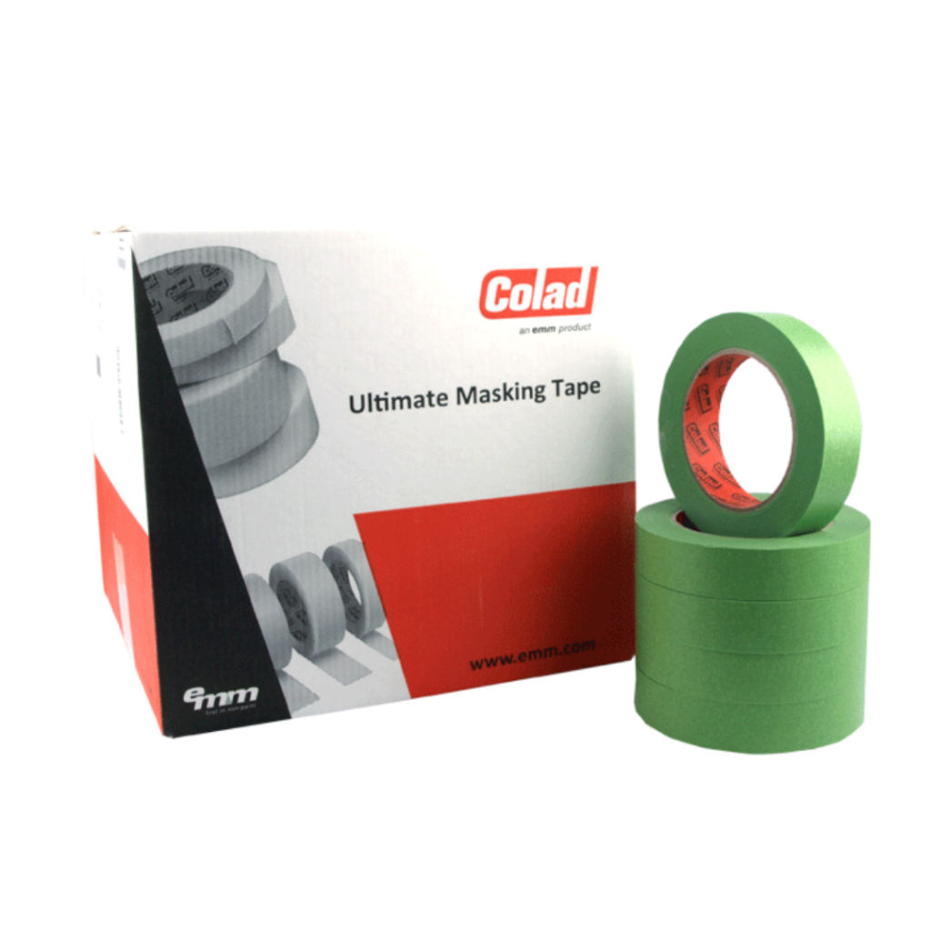 COLAD - Aqua Dynamic - Waterbestendig - Maskeer Tape - 25mm - Doosverpakking - 36 Rollen