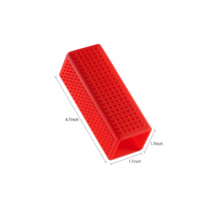 CRIJNS - Dierenhaar Blok - Mattenlijnentrekker - 45x45x120mm - Red