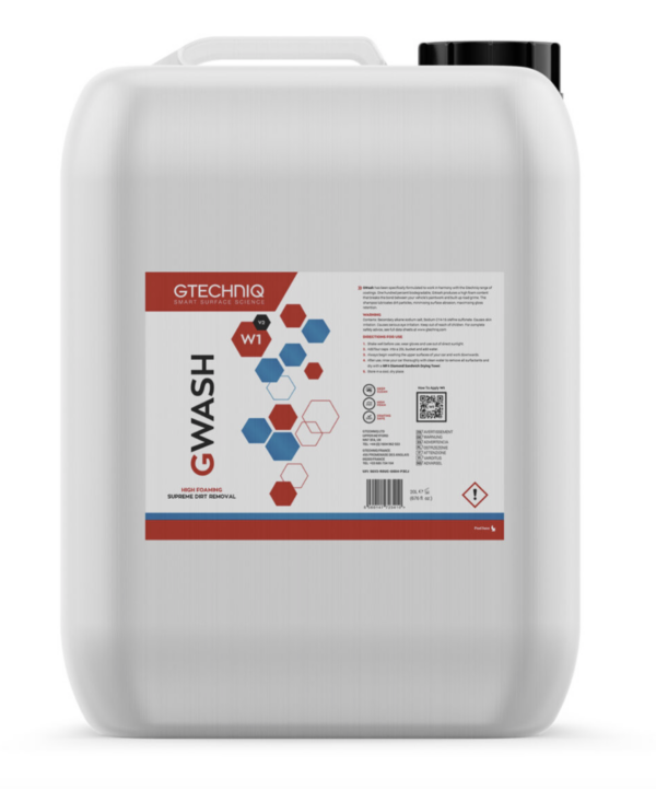 GTECHNIQ – W1 – Gwash v2 – PH-Neutraal Shampoo