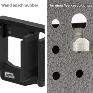 APS – X-ORG HFA10-2 – Batterijhouder met 2 sleuven, geschikt voor Flex 10,8V-batterijen
