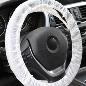 CRIJNS – Steering Wheel Cover – White – 10 Stuks