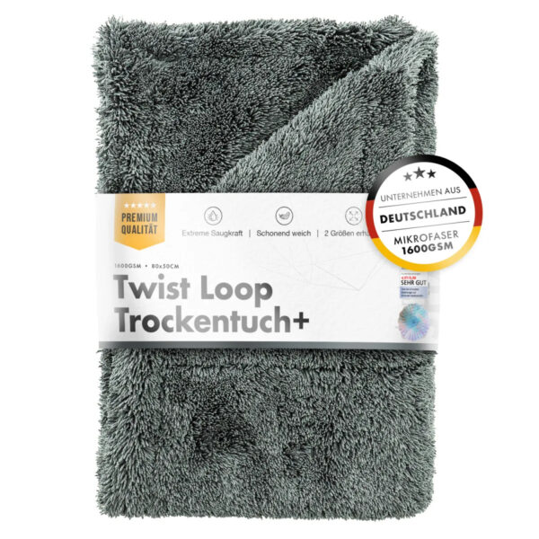 ChemicalWorkz® – Premium Twisted Towel 1400GSM – Grey – 50x80cm
