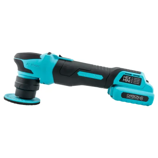 CARBON COLLECTIVE – Hex Mini Machine Polisher – Rotary / Dual Action Battery Polisher Kit