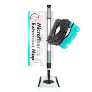 ChemicalWorkz® - Microfiber Extension Mop - Microvezel Verlengmop - 120cm - Mobilhome, Jeep, Vrachtwagen, Boot...