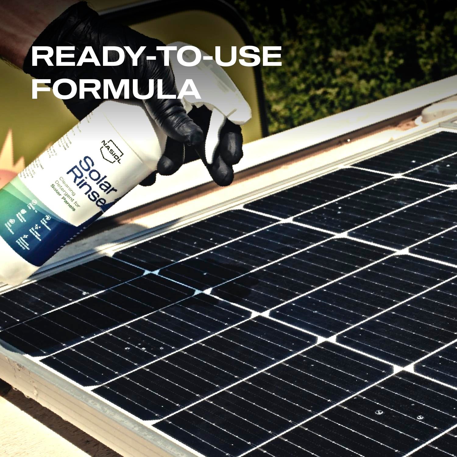 NASIOL - SolarRinse – Cleaning Detergent For Solar Panels – 500ml