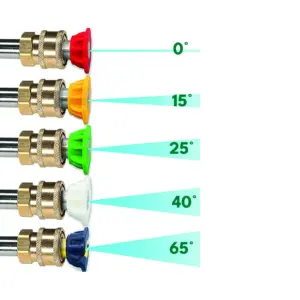 CRIJNS – 1/4″ Quick Release Nozzle Set – 5-Pack