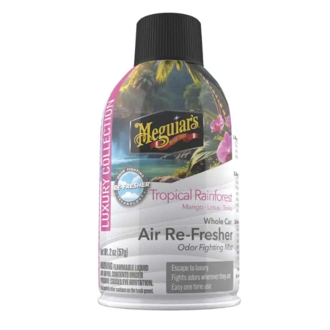 MEGUIARS - Air Refresher - Odor Eliminator - Geurbom - Tropical Rainforest - 57gr
