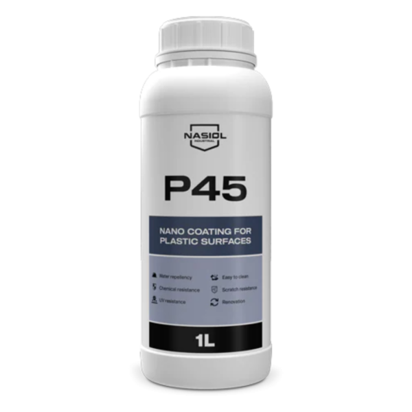 NASIOL – P45 – Industrial Nano Coating For Plastic Surfaces – 2 Year Protection