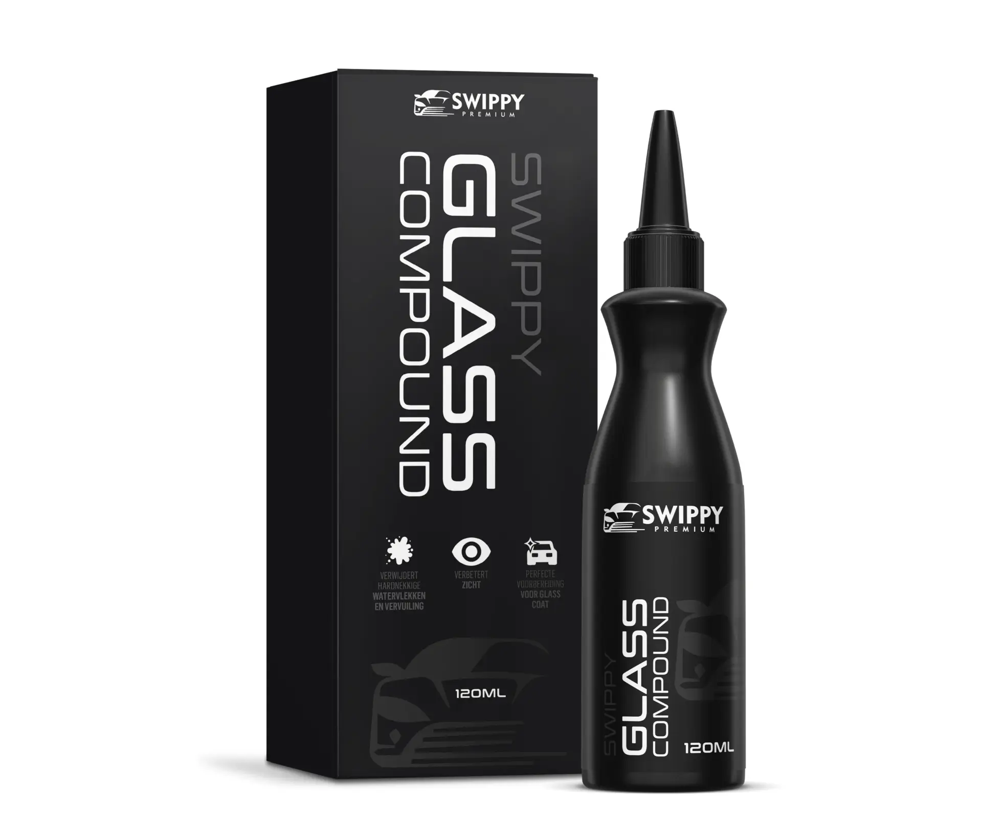 SWIPPY - Glass Compound - Polijstmiddel Voor Glas - 120ml