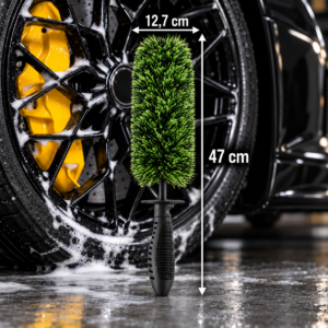 CRIJNS – Flexible Wheel Brush – Hybrid 2027 Technology – Flexibele Spatvrije Velgenborstel – 47cm