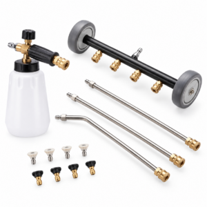 CRIJNS - PRO - Chassis Cleaner Low With Foam Cannon 2-In-1 - Diverse koppelingen naar keuze