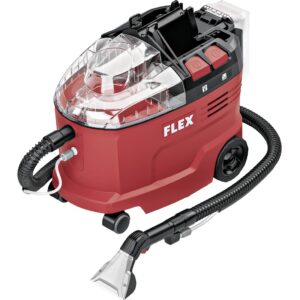 FLEX - FLEX VC-SE 9 Accu Tapijtreiniger & Bekledingsreiniger 18V - Sproei-/extractiemachine op batterijen