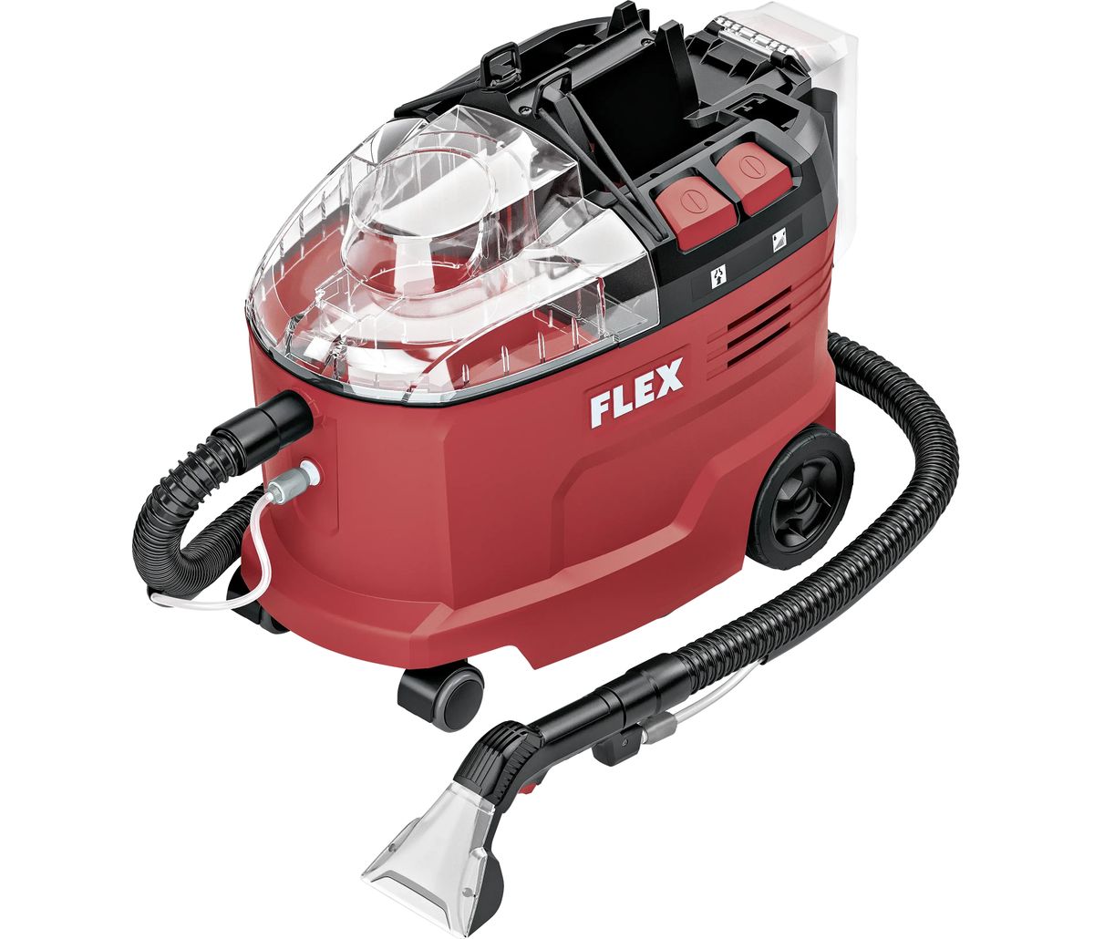 FLEX - FLEX VC-SE 9 Accu Tapijtreiniger & Bekledingsreiniger 18V - Sproei-/extractiemachine op batterijen