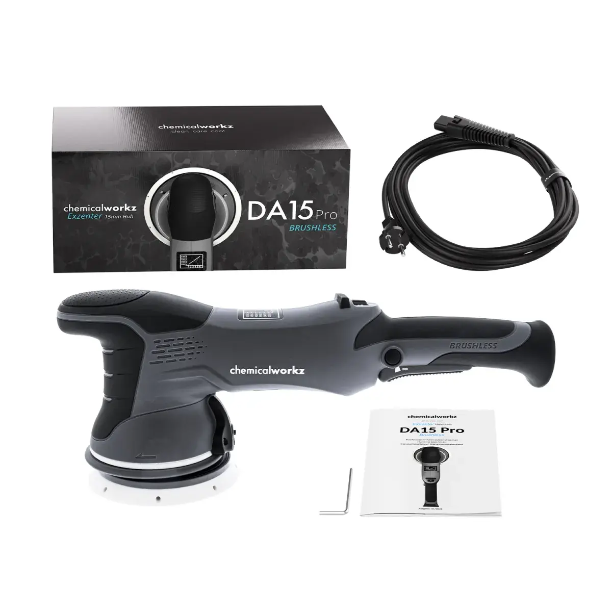 ChemicalWorkz® - DA15 Pro Brushless + Professional Polishing Bundle - 1000ml