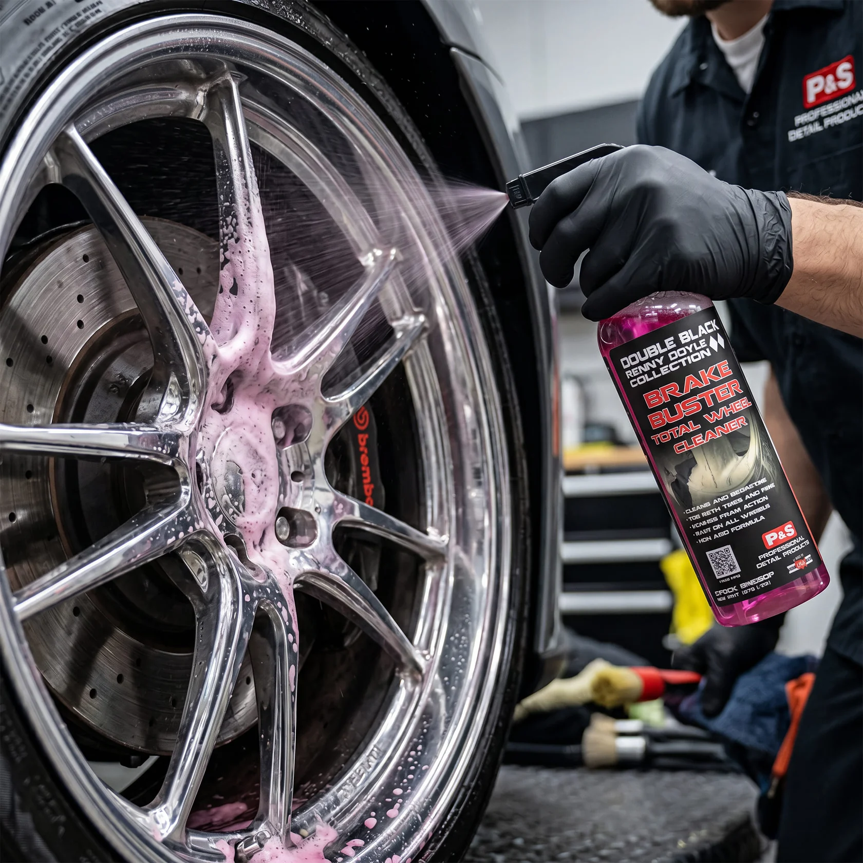 P&S - Brake Buster - Wheel Cleaner - Velgenreiniger Zuurvrij