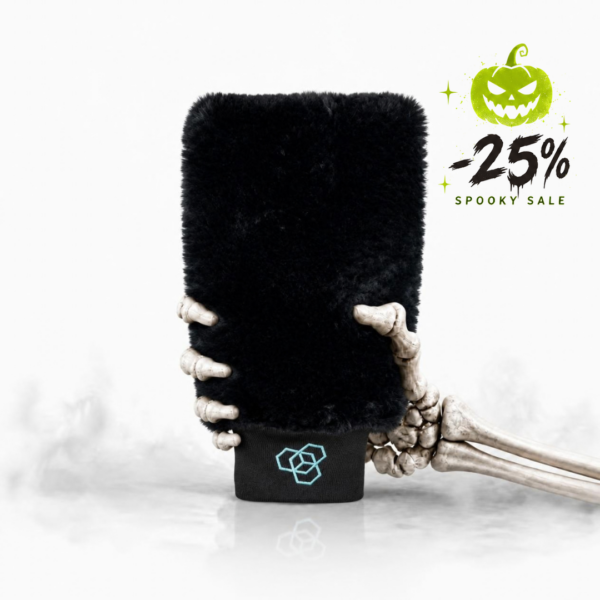 CARBON COLLECTIVE – Supreme Plush Wash Mitt – Black – HALLOWEEN
