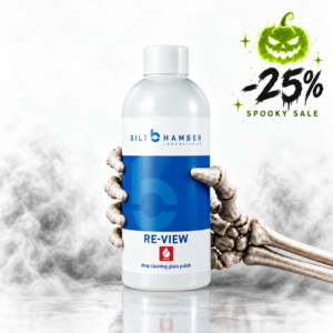 Bilt Hamber – Re-View – Deep Cleaning Glass Polish – 500ml – HALLOWEEN