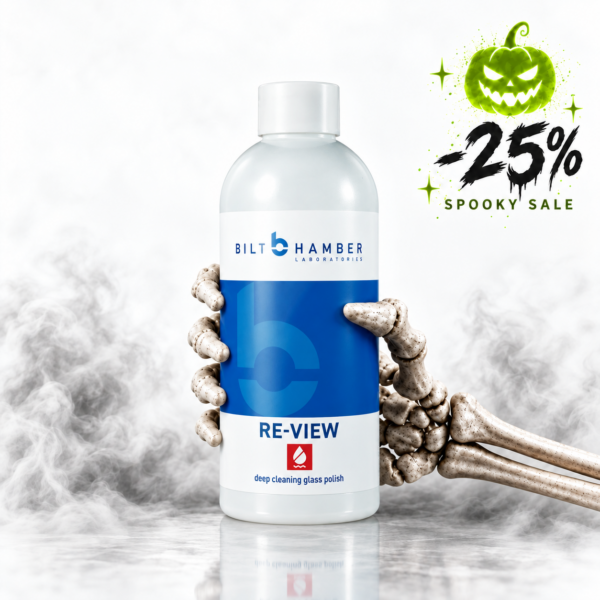 Bilt Hamber – Re-View – Deep Cleaning Glass Polish – 500ml – HALLOWEEN